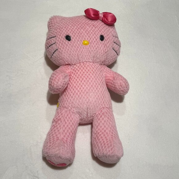 RETIRED Build-A-Bear 2012 Hello Kitty – Waffle Texture Plush – Sanrio Collector - Picture 1 of 6
